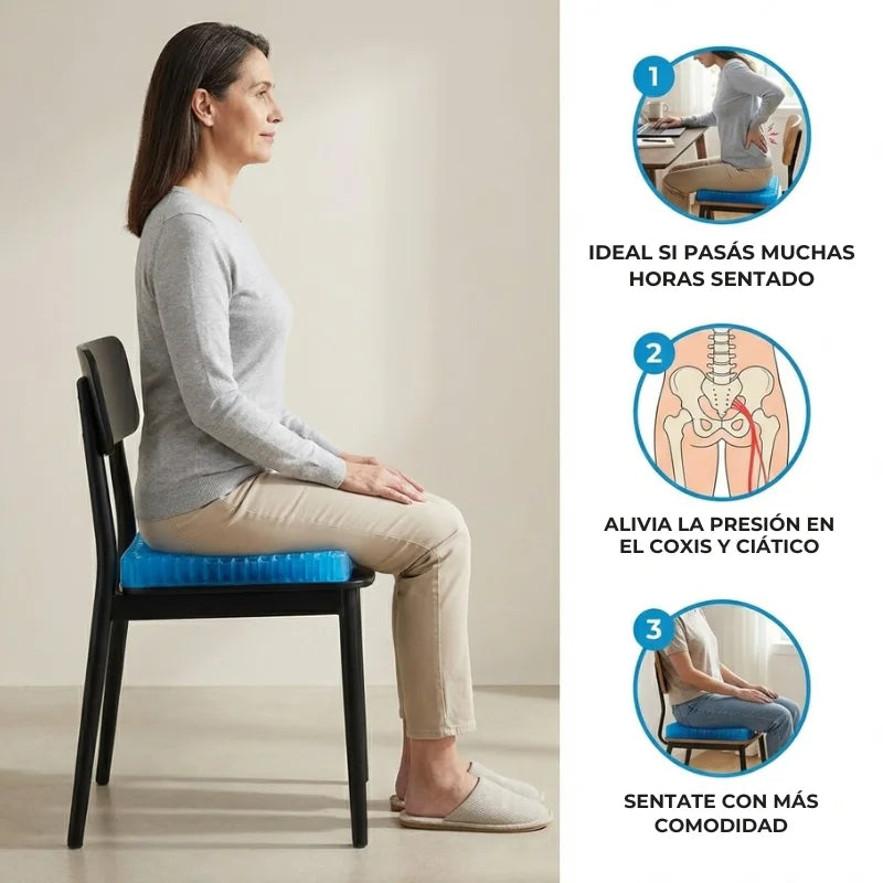 Almohadón Ergonómico de Gel Comfy™