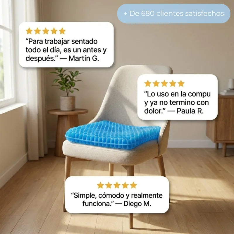 Almohadón Ergonómico de Gel Comfy™