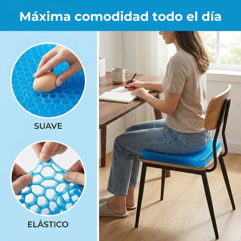Almohadón Ergonómico de Gel Comfy™